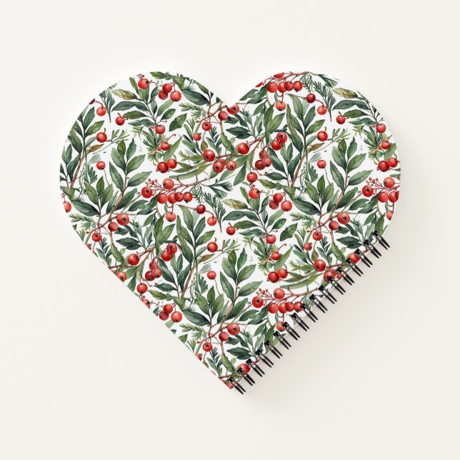 Redberry Christmas Notebook (Back)