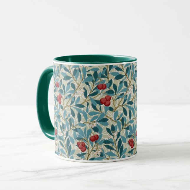 Redberry Tree, William Morris Mug (Front Left)