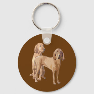 redbone coonhound key ring