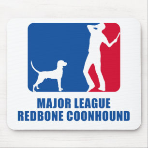 Redbone Coonhound Mouse Mat