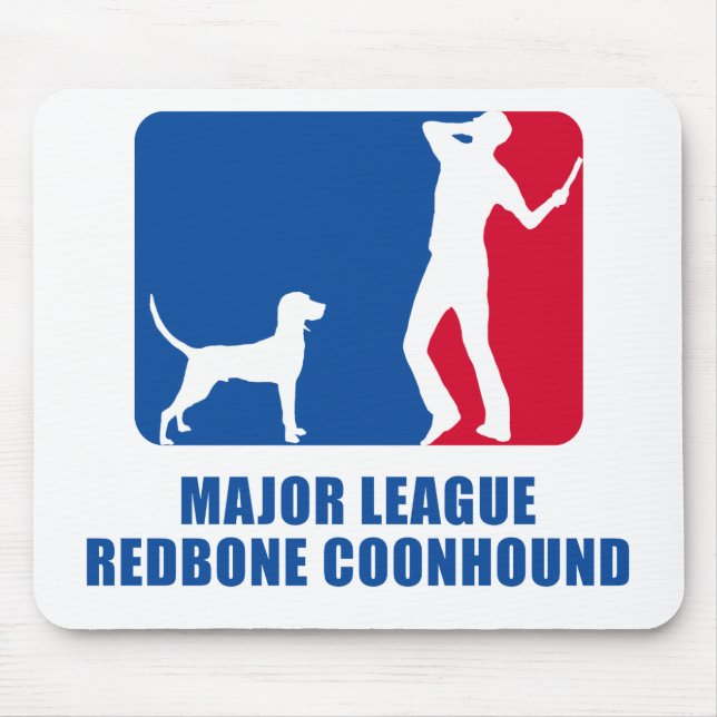 Redbone Coonhound Mouse Mat (Front)
