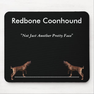 Redbone Coonhound Mouse Mat