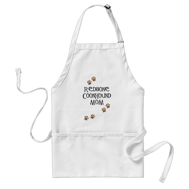 Redbone Coonhound Mum Standard Apron (Front)