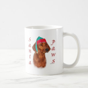 Redbone Coonhound Santa Paws Coffee Mug