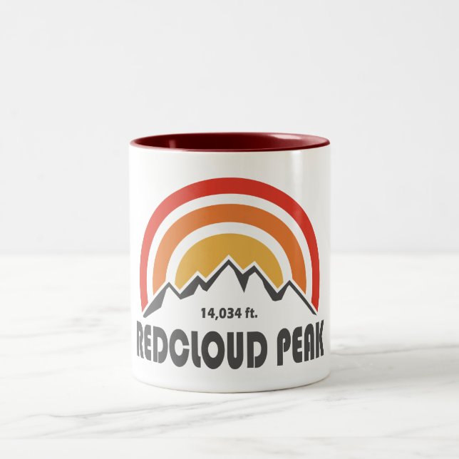 Redcloud Peak Two-Tone Coffee Mug (Center)