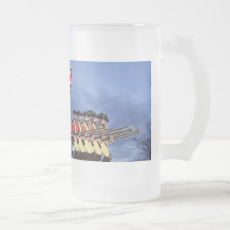 Redcoats Are Coming!.. Frosted Glass Beer Mug