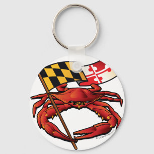 RedCrab_MD_banner.ai Key Ring