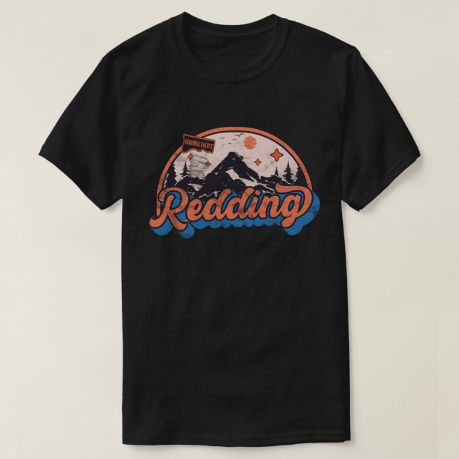 Redding, Connecticut T-Shirt (Design Front)