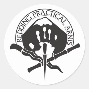 Redding Practical Arnis LOGO Classic Round Sticker