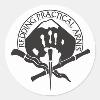 Redding Practical Arnis LOGO Classic Round Sticker