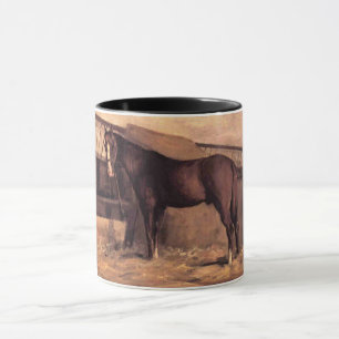 Reddish Bay Horse in the Stables Mug