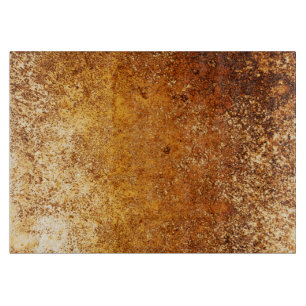 Reddish Brown Rustic Weathered Grunge Copper Cutting Board