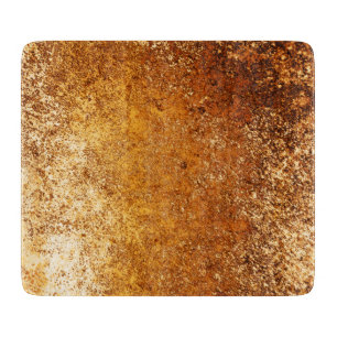 Reddish Brown Rustic Weathered Grunge Copper Cutting Board