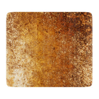 Reddish Brown Rustic Weathered Grunge Copper Cutting Board