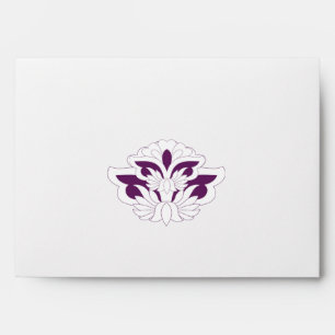 Reddish Magenta decorative Envelope