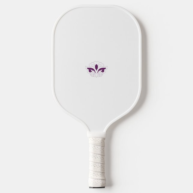 Reddish Magenta decorative Pickleball Paddle (Front)