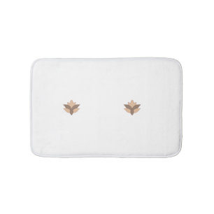 Reddish Orange, Orange language Bath Mat