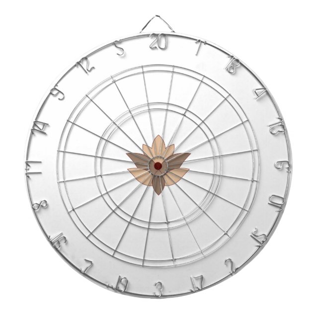 Reddish Orange, Orange language Dartboard (Front)