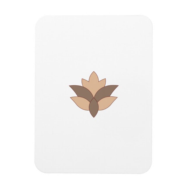 Reddish Orange, Orange language Magnet (Vertical)