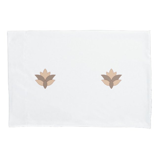 Reddish Orange, Orange language Pillowcase (Front)