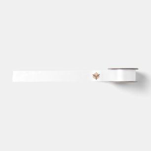 Reddish Orange, Orange language Satin Ribbon