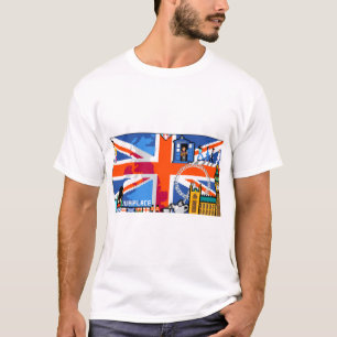 Reddit R place England Flag   T-Shirt