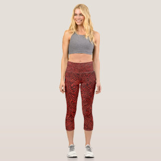 Reddrogan skin capri leggings