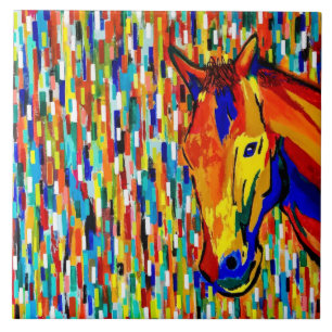 Reddy to Run 6 x 6 Ceramic Tile