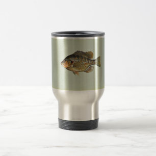 Redear sunfish travel mug