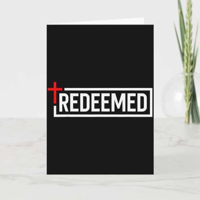 Redeemed  card (Front)