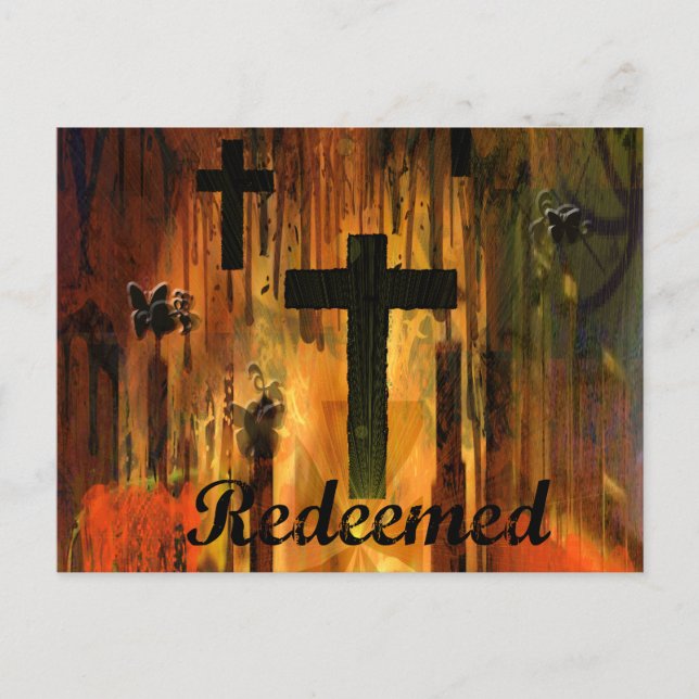 Redeemed Cross Gifts Postcard (Front)