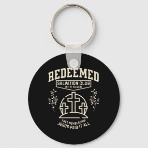Redeemed Salvation Club Christian Social Club East Key Ring