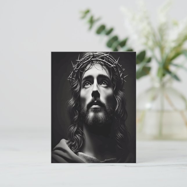Redeemer's Profound Heavenly Reflection Postcard (Standing Front)