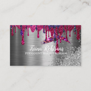  Redefine Beauty with Permanent Makeup Business Card