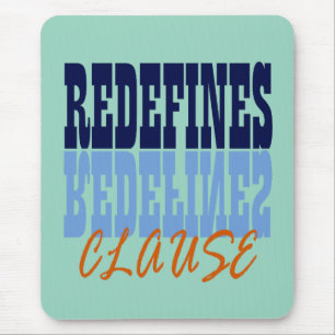 Redefines Clause in Cobol Programming Mouse Mat