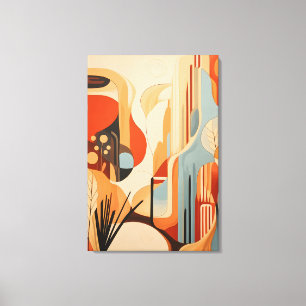 Redefining Modern Art Through Abstraction Canvas Print