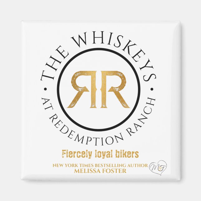Redemption Ranch Whiskeys Logo Magnet (Front)