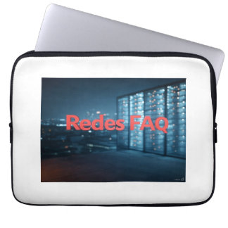 Redes FAQ Laptop Sleeve