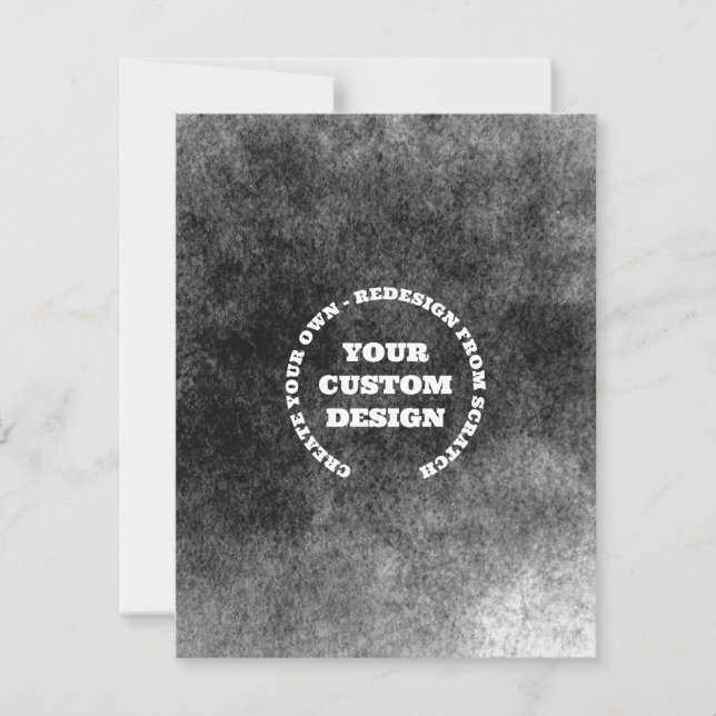 Redesign from Scratch - Create a Customised Card (Front)