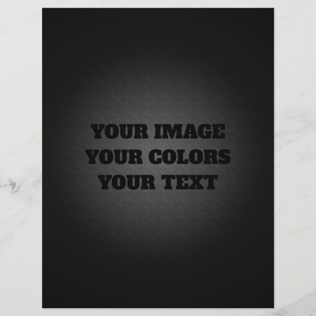 Redesign from Scratch & Create Your Own Custom Letterhead (Front)