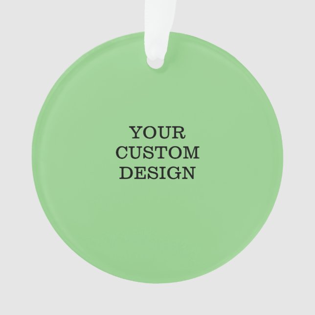 Redesign from Scratch! Create Your Own Custom Ornament (Front)