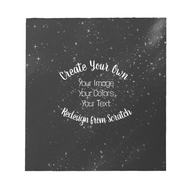 Redesign from Scratch - Create Your Own Notepad (Front)