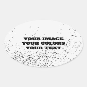 Redesign from Scratch & Create Your Own Oval Sticker