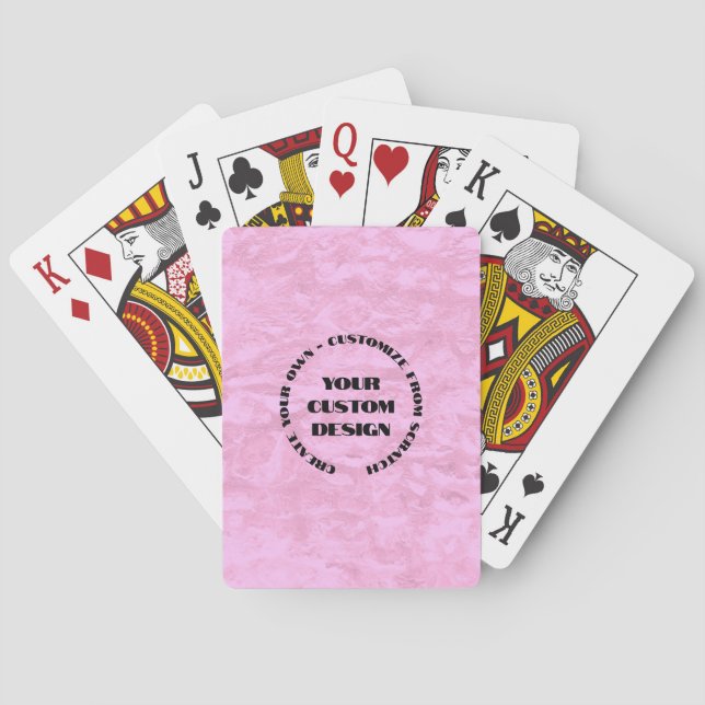 Redesign from Scratch Create Your Own Playing Cards (Back)