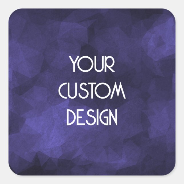 Redesign from Scratch or Personalise - Square Sticker (Front)