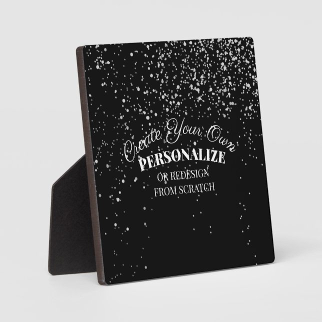 Redesign or Personalise: Plaque (Front)