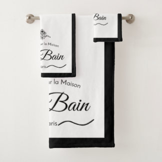 Redesigned Bathroom Towel Set