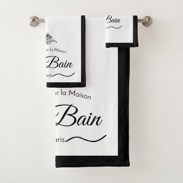 Redesigned Bathroom Towel Set (Insitu)