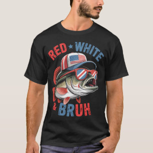 Redfish Country Red Drum Salt Water Bay Fishing US T-Shirt