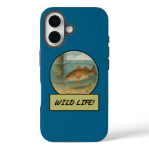 Redfish Ocean Blue iPhone Cases